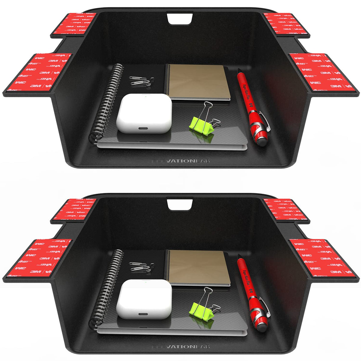 Elevation Lab Under Desk Storage Shelf (2-Pack)