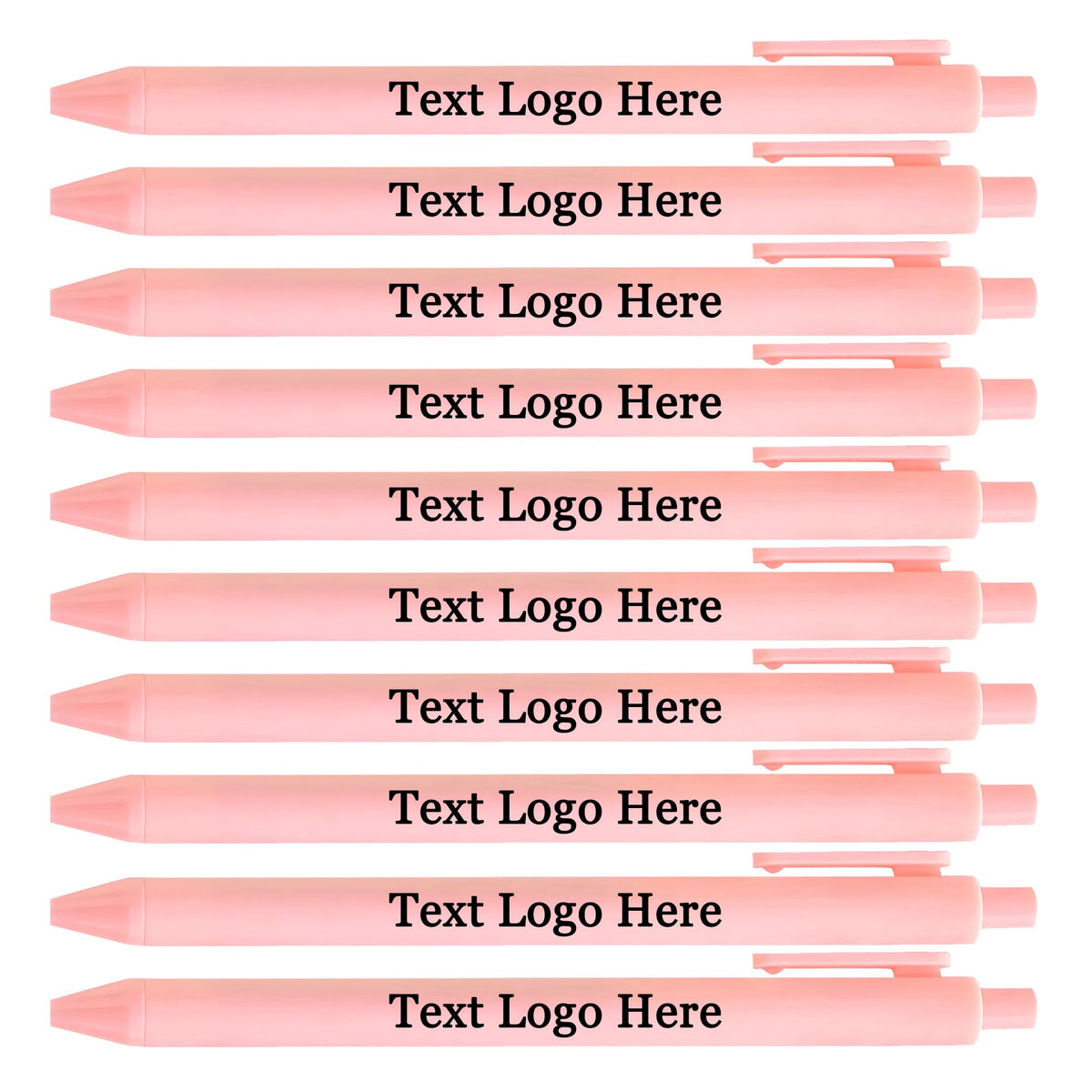 HEYZARDA Personalized Pens with Name Bulk 100-1000 Pcs, Pink
