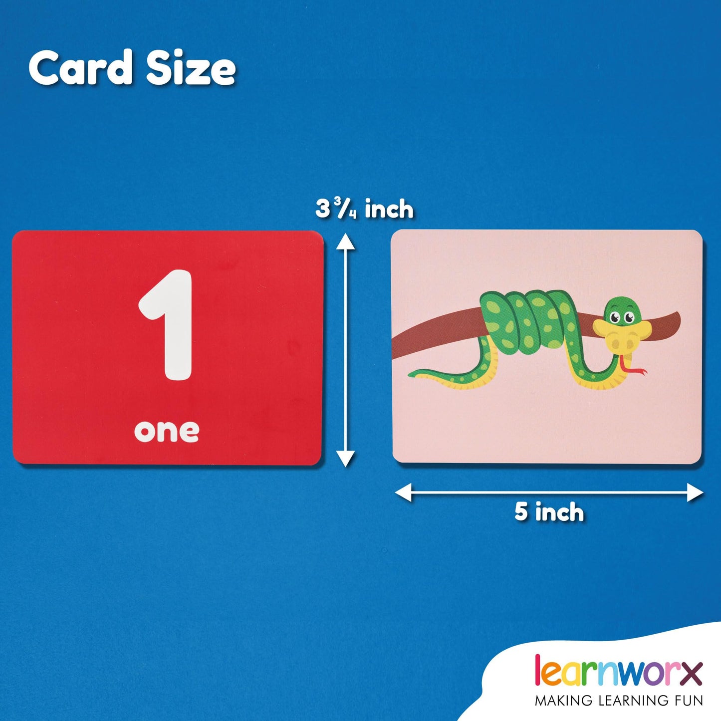 Number Flash Cards for Toddlers | Award-Winning - Toddler Math Flash Cards | Learn Counting