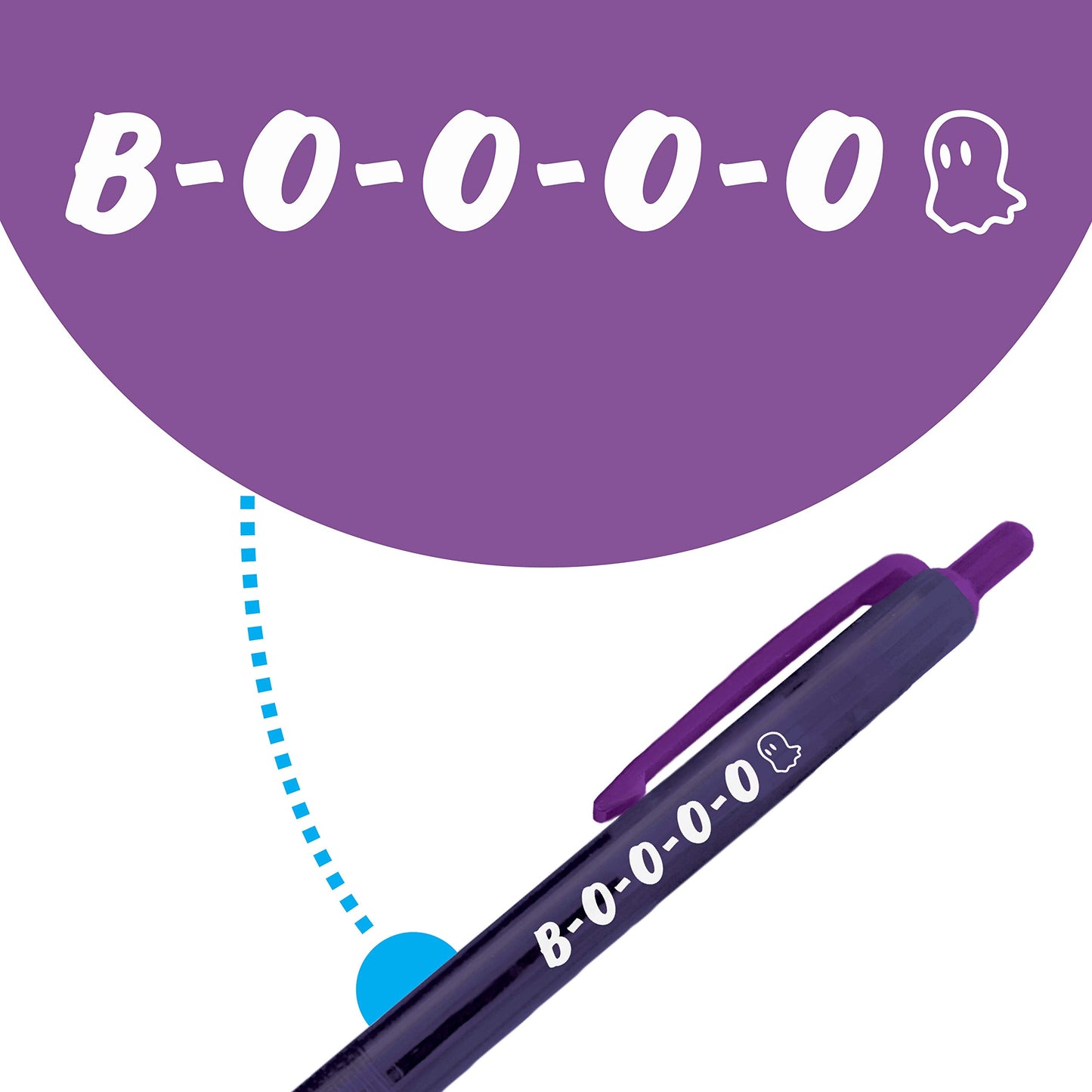 Greeting Pen Happy Halloween Pens- 3 Designs Translucent 12 Pen Set 46001
