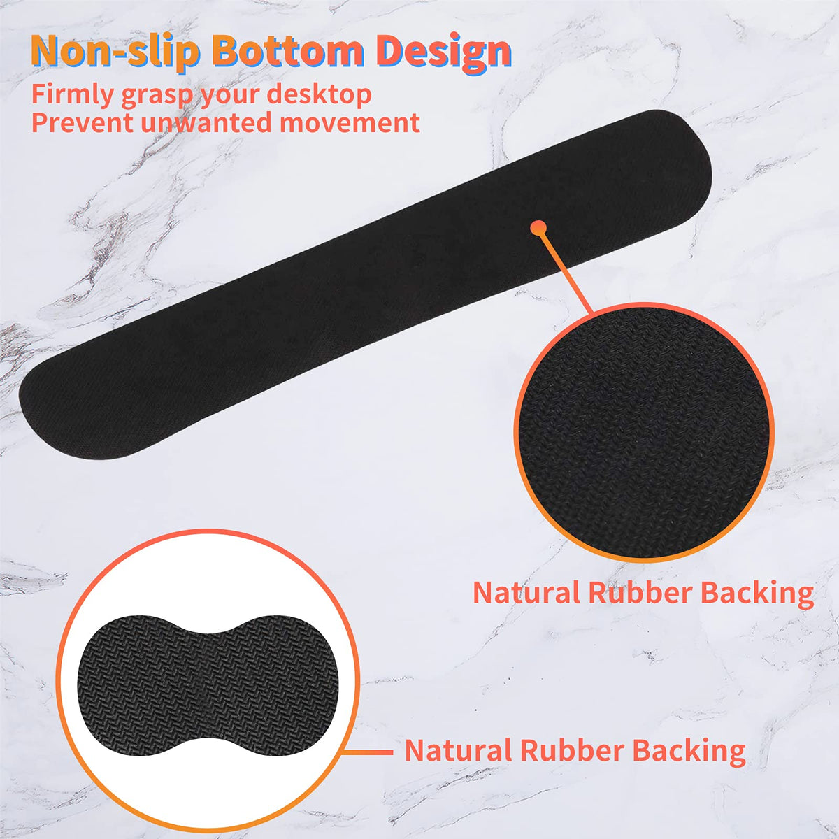 Keyboard Wrist Rest Pad + Mouse Wrist Rest + Gaming Mouse Pad + Coasters Ergonomic Memory Foam
