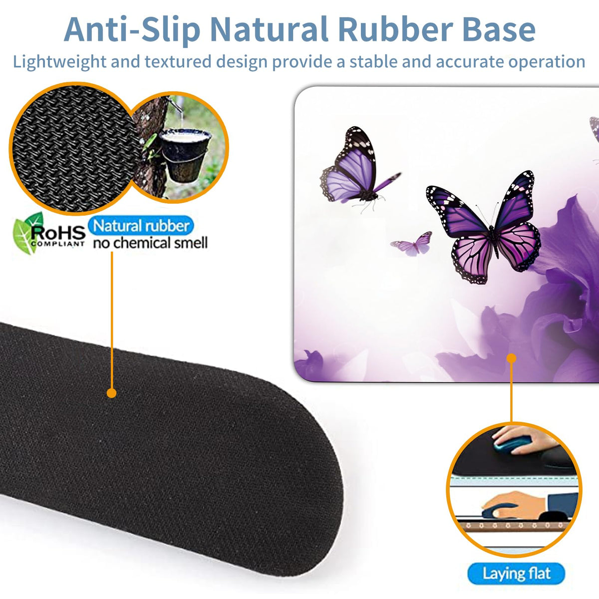 Keyboard Wrist Rest + Mouse Pad + Mouse Wrist Rest Support Set + Coaster, Ergonomic Memory Foam