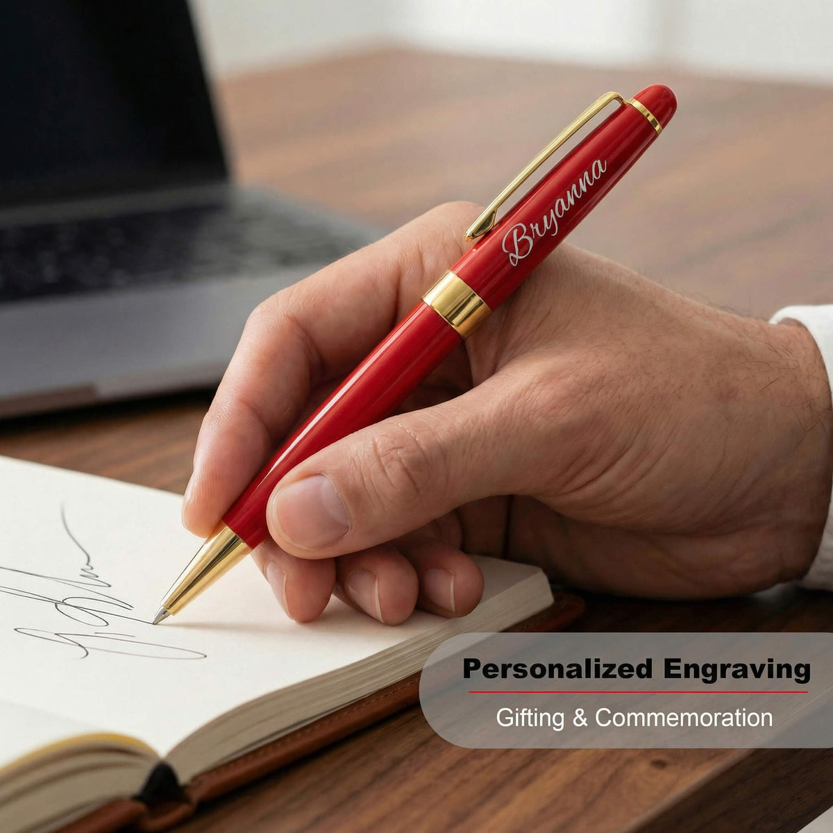 Yastar Personalized Ballpoint Pen Gift Set for Man/Women/Writers/Collection