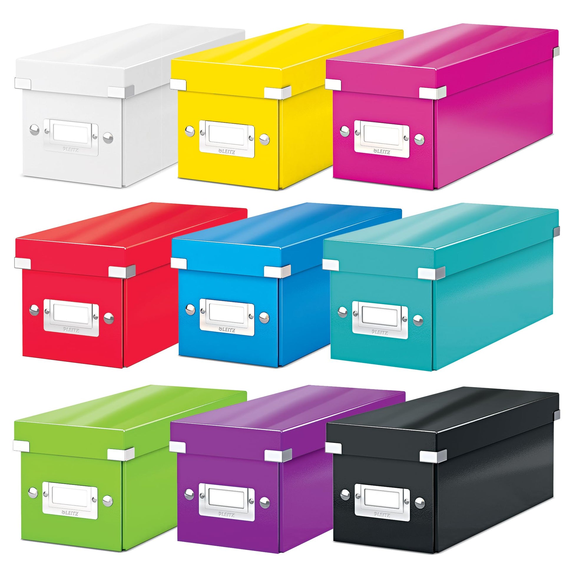 Leitz CD Storage Box, Ice blue, Click and Store Range, 60410051