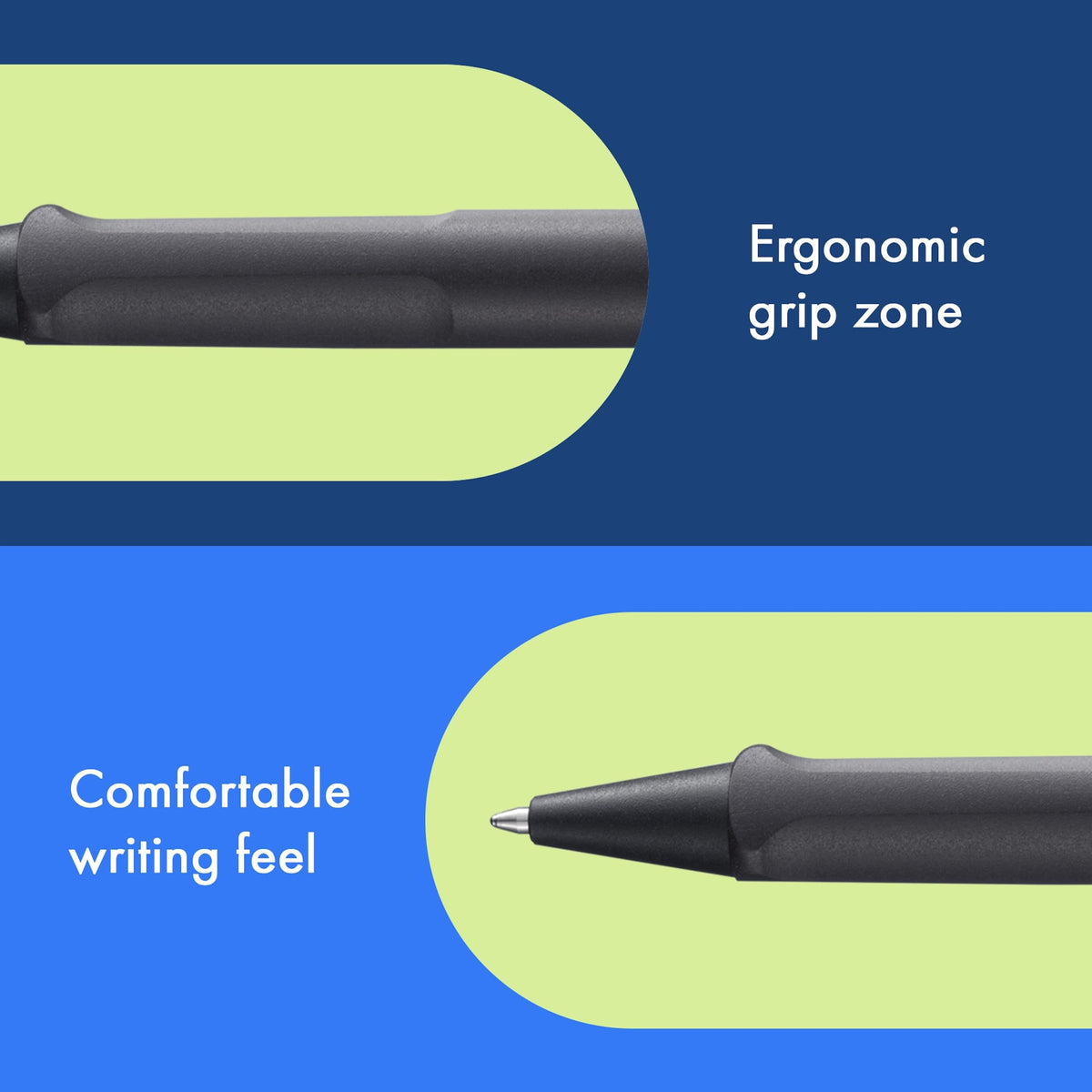Lamy safari umbra - Ballpoint Pen with ergonomic grip & line width M - for pleasant long writing