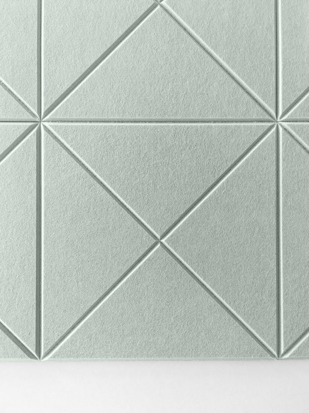 6 Pack Decorative Felt Wall Tiles (11.8” x 11.8”) - Modern Bulletin Board for Home Office &
