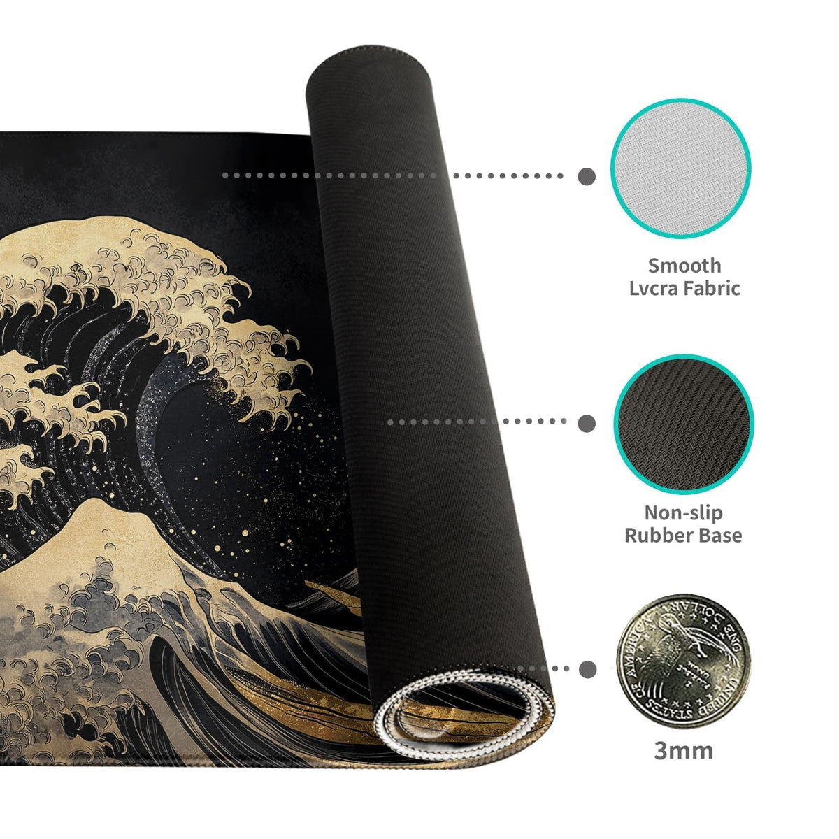 Gaming Mouse Pad Desk Pad XL Large Mouse Mat Keyboard Mat Office Desk Decor AccessoriesKeyboard Mat