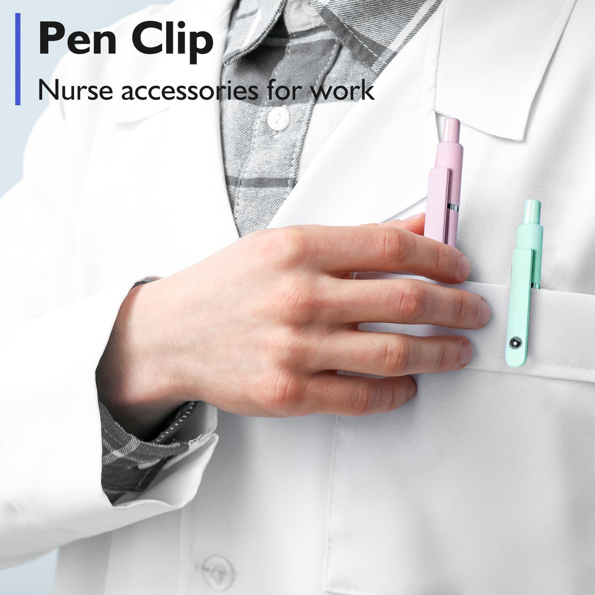 Vanhench 10Pcs Black Ink Gel Pens
