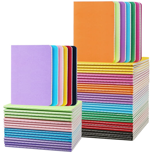 Gwybkq Small Notebook 60 Pack (30Sheets/60Pages) Pocket Notebooks Lined