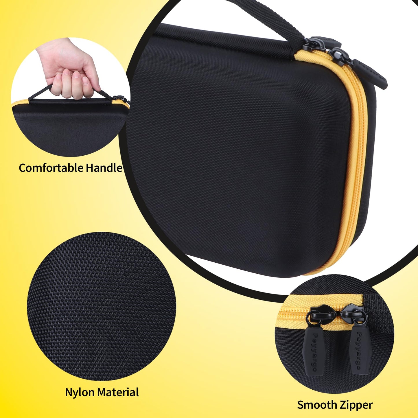 Peyyargo Case Compatible with Brother P-Touch PTH110 / PTH111 Pro / PTE110 Portable Monochrome