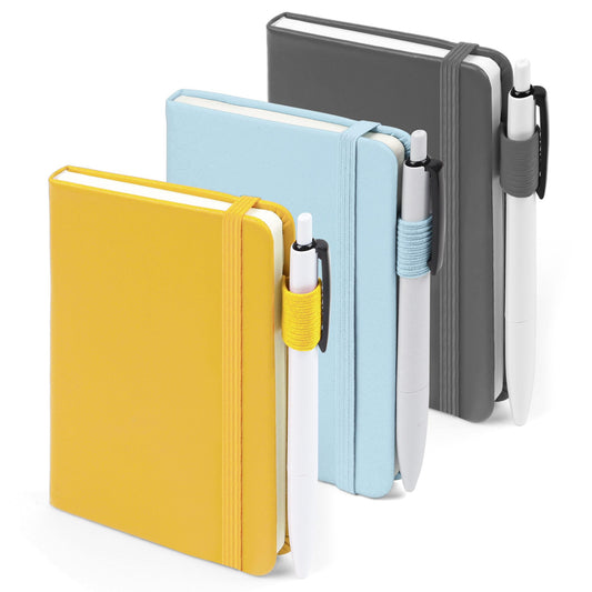 feela Pocket Notebook Journals, Mini Cute Small Hardcover College Ruled Notepad Office School