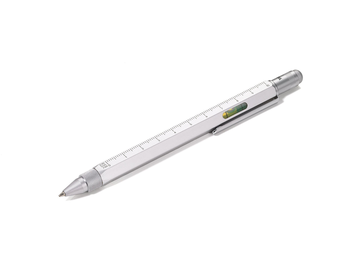 Troika Construction Ballpoint Pen, Silver (PIP20SI)