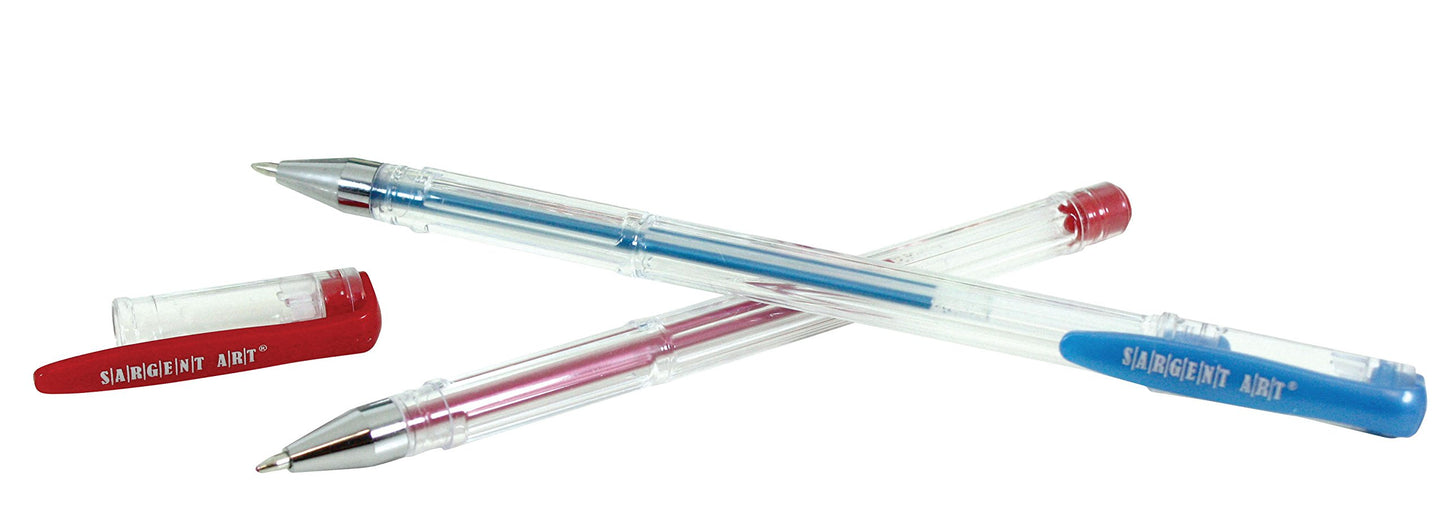 Sargent Art® Gel Pens, Assorted Colors - 36 per Pack, Model:22-1497