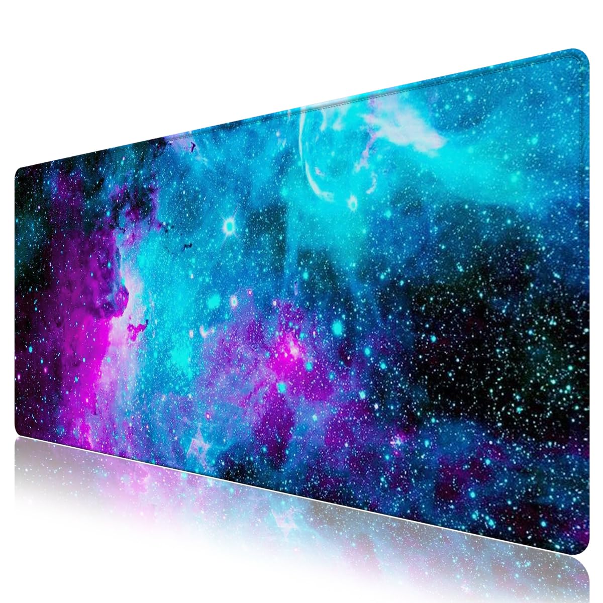 Extended Gaming Mouse Pad Mat Large Desk Mat Non Slip Rubber Base Computer Desktop Laptop Keyboard