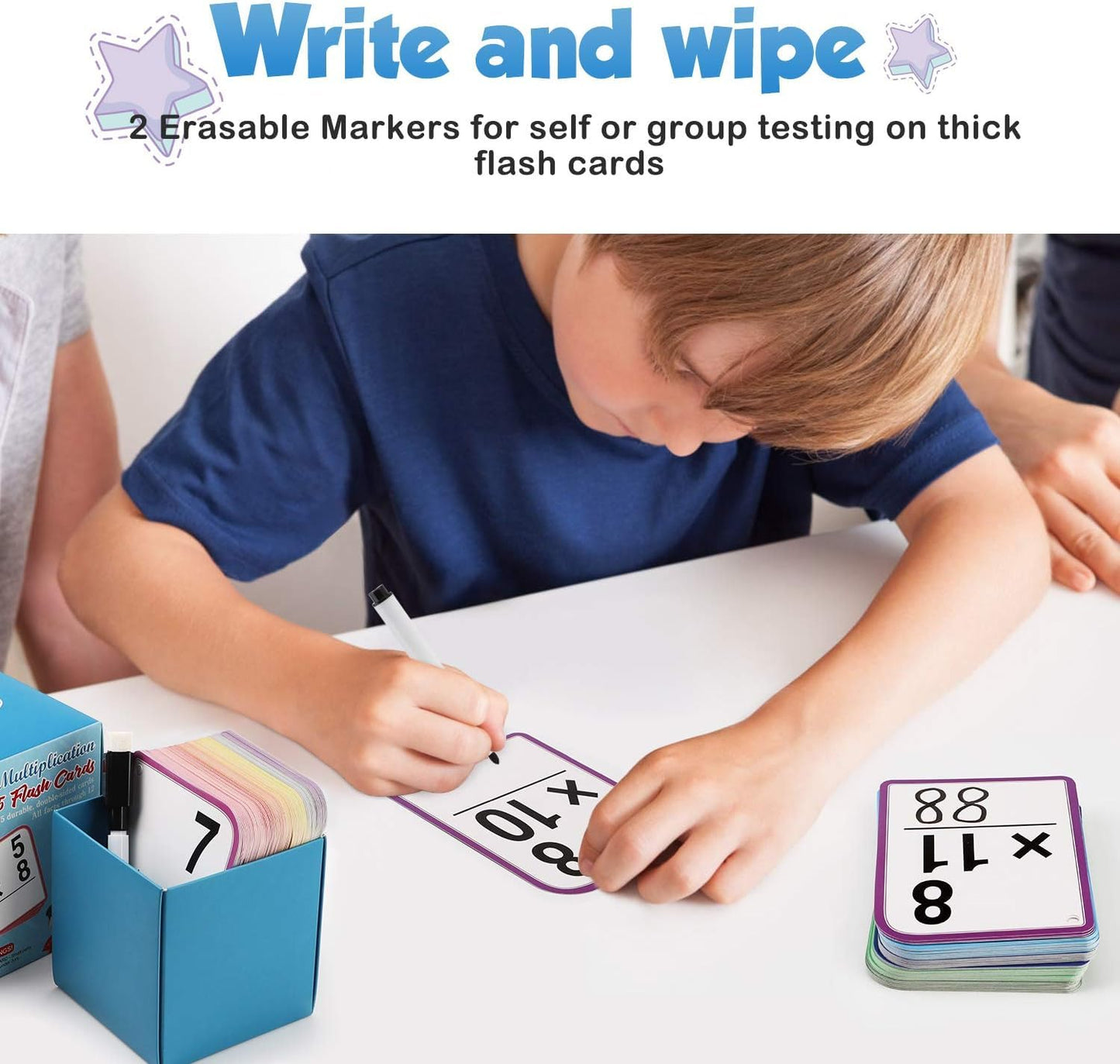 Multiplication Flash Cards for 3rd Grade – 175 Math Flash Cards – Times Table Flash Cards – All