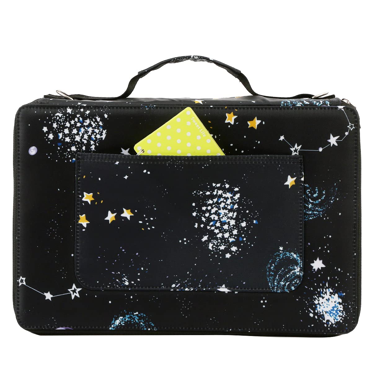 Lbxgap 480 Slots Pencil Case, 5-Layer Organizer with Shoulder Strap