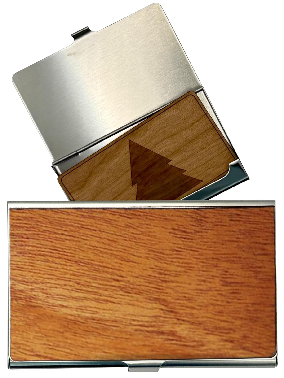 WUDN Handcrafted Business Card Holder Wallet For Men and Women | Holds Up to 20-25 B-Cards or 8-10