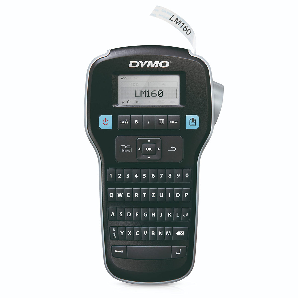 DYMO Label Maker LabelManager 160 Portable Label Maker, Easy-to-Use, One-Touch Smart Keys, QWERTY