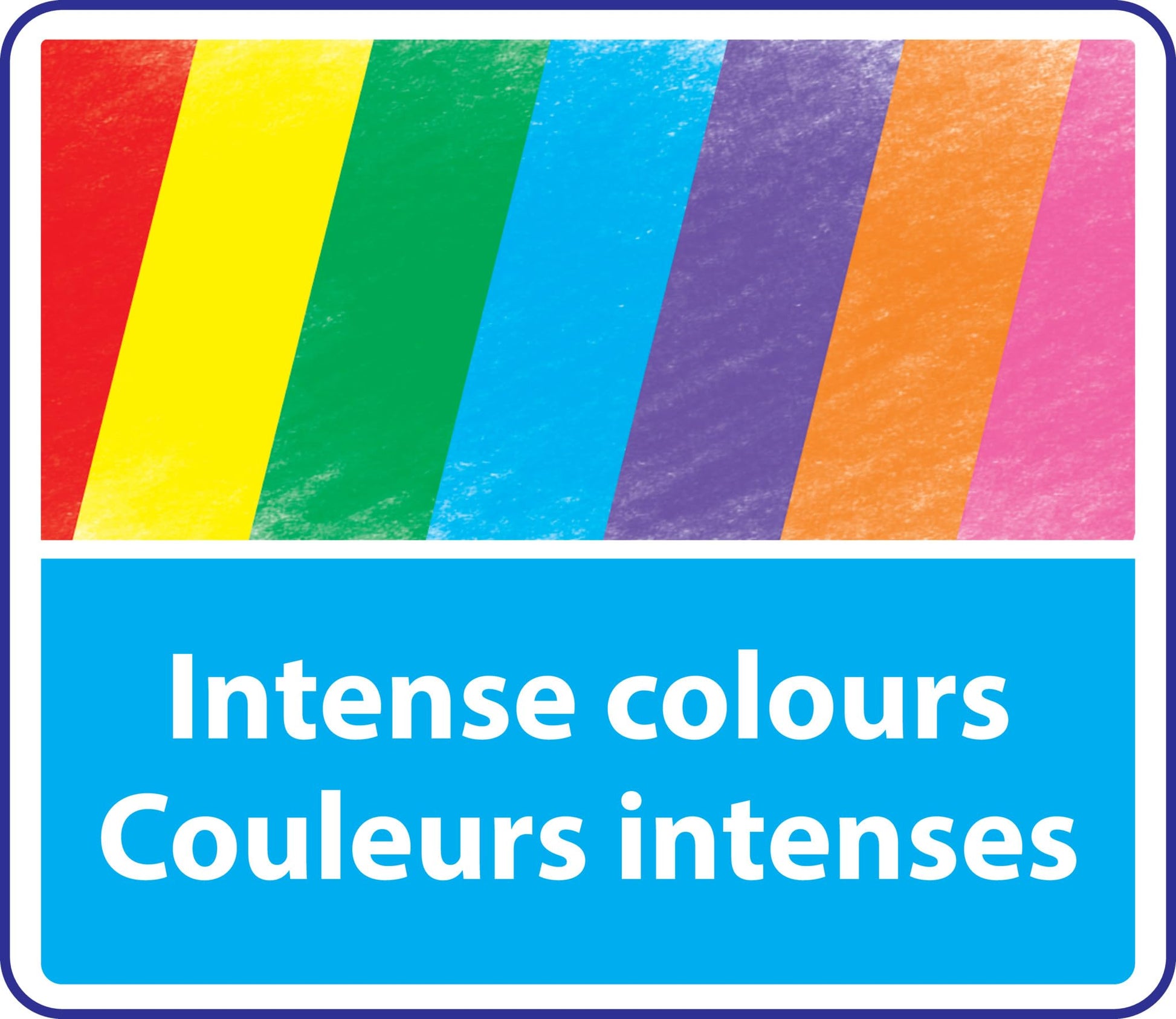 BIC Kids Evolution Stripes Colouring Pencils - Assorted Colours, Pack of 12
