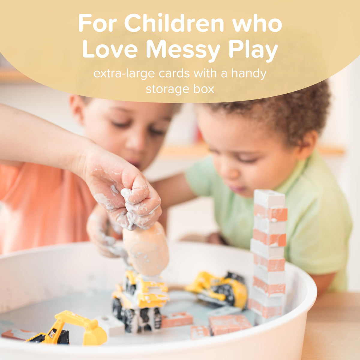 30 x Sensory Play Activity Cards for 2 Years Plus