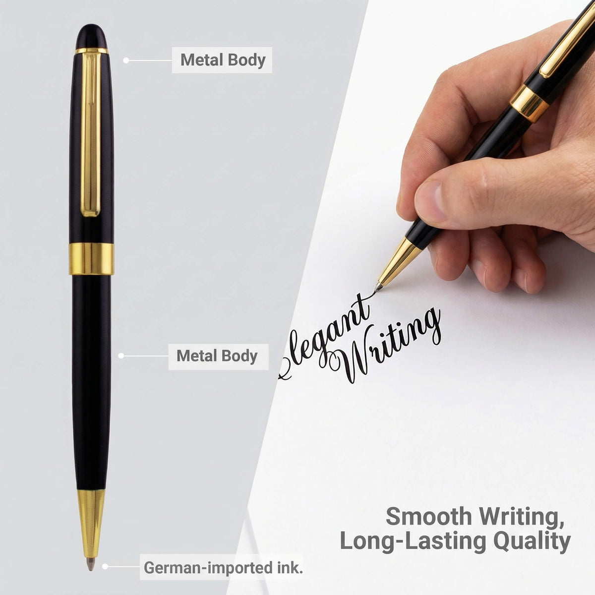 Yastar Custom Ballpoint Pen Gift for Business Men/Women/Friends Groomsman
