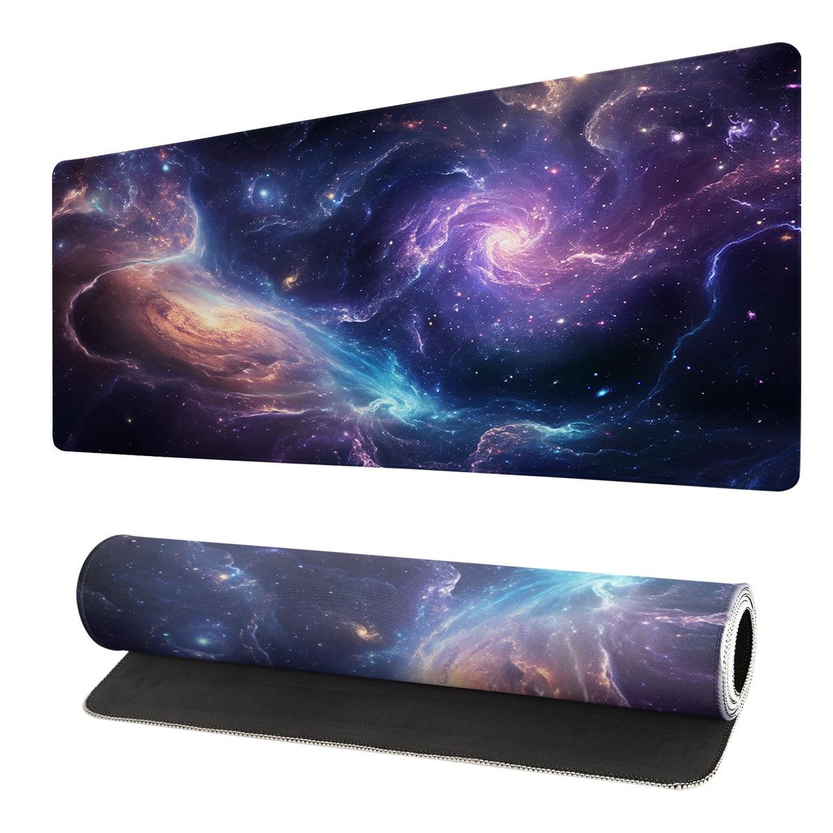 Gaming Mouse Pad Desk Pad,Extended Big Mouse Pad,31.5x11.8 Inch Long Computer Keyboard Mouse Mat