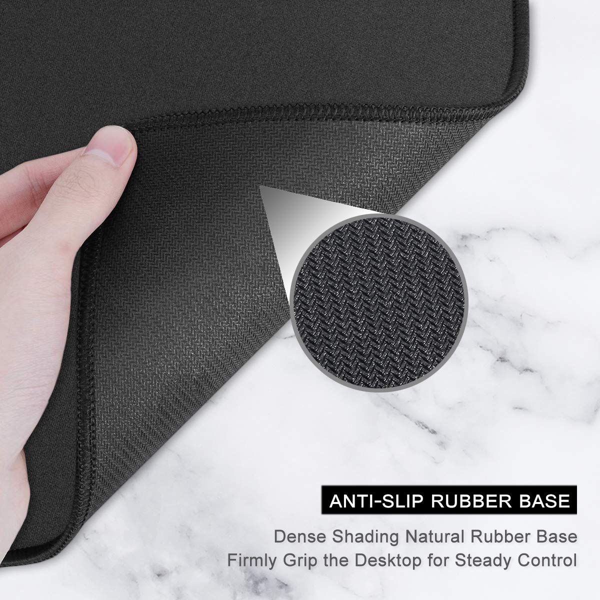 Auhoahsil Extended Mouse Pad, Large XXL Gaming Mouse Pad Desk Pad 35" X 15", Waterproof Desk Mat