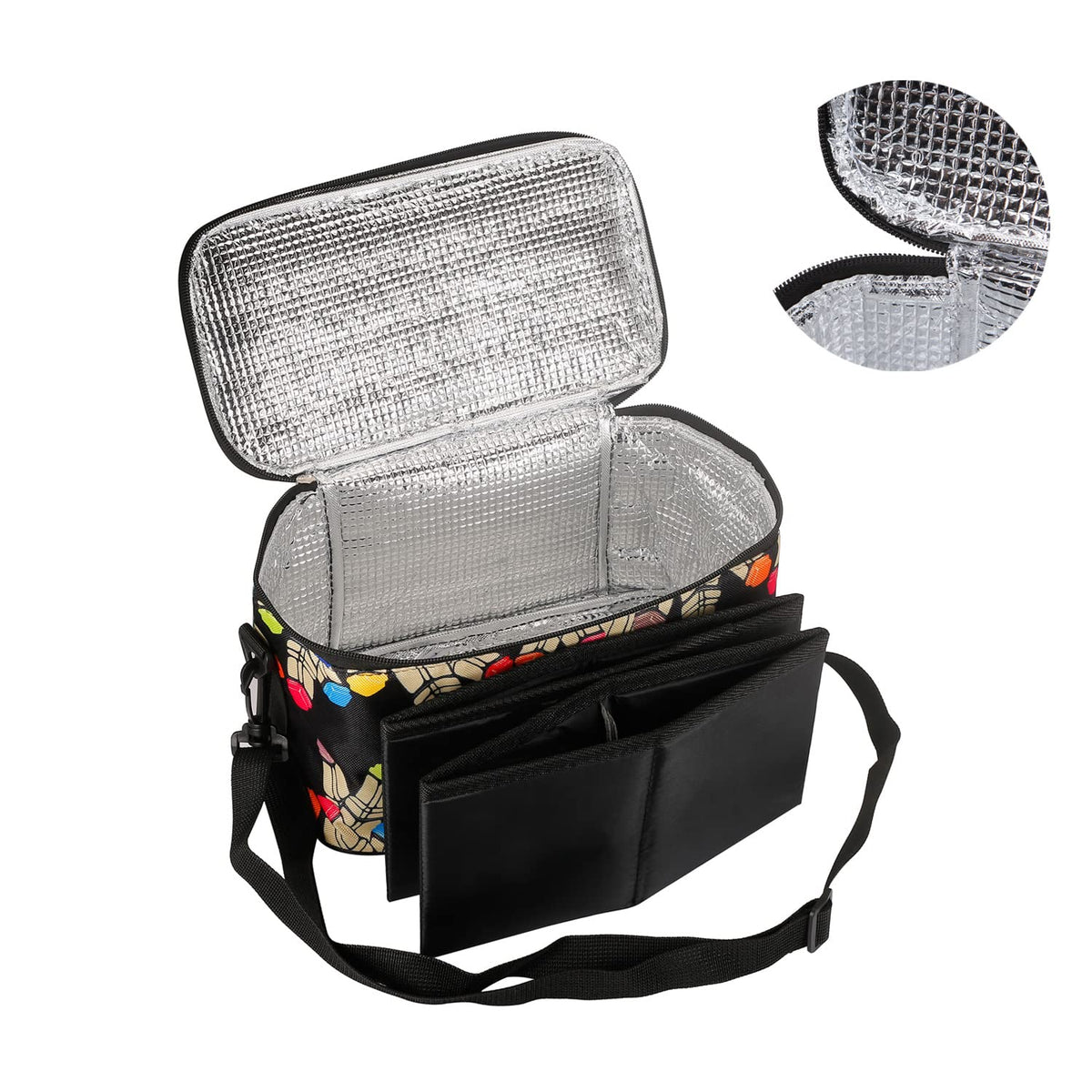 Toprema New Marker Pen Case Holder for 120 Markers Organizer Multifunctional Zipper Storage