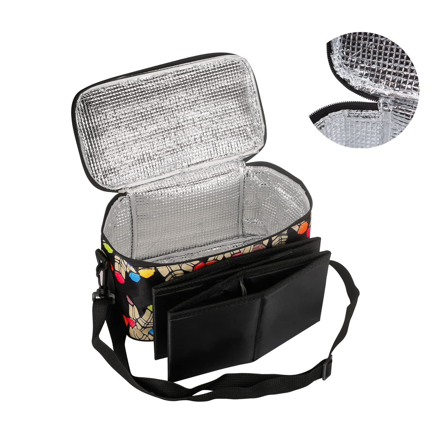 Toprema New Marker Pen Case Holder for 120 Markers Organizer Multifunctional Zipper Storage