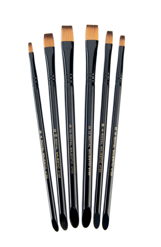 Majestic Royal & Langnickel Shader Artist Brush Set, 6-piece