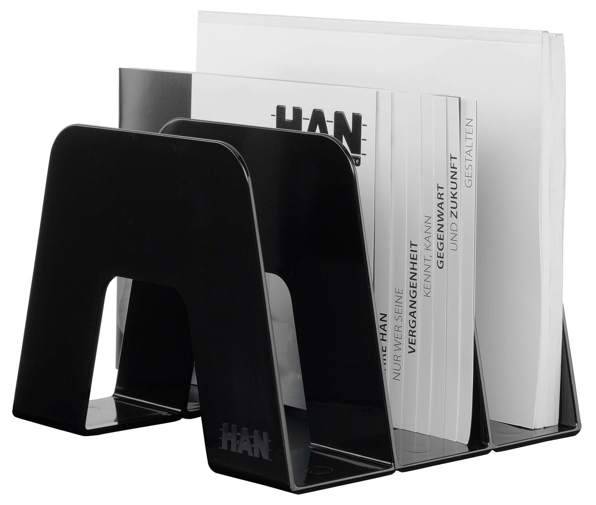 HAN 16200-13, Catalogue rack SORTER. Stylish design icon in high-gloss black