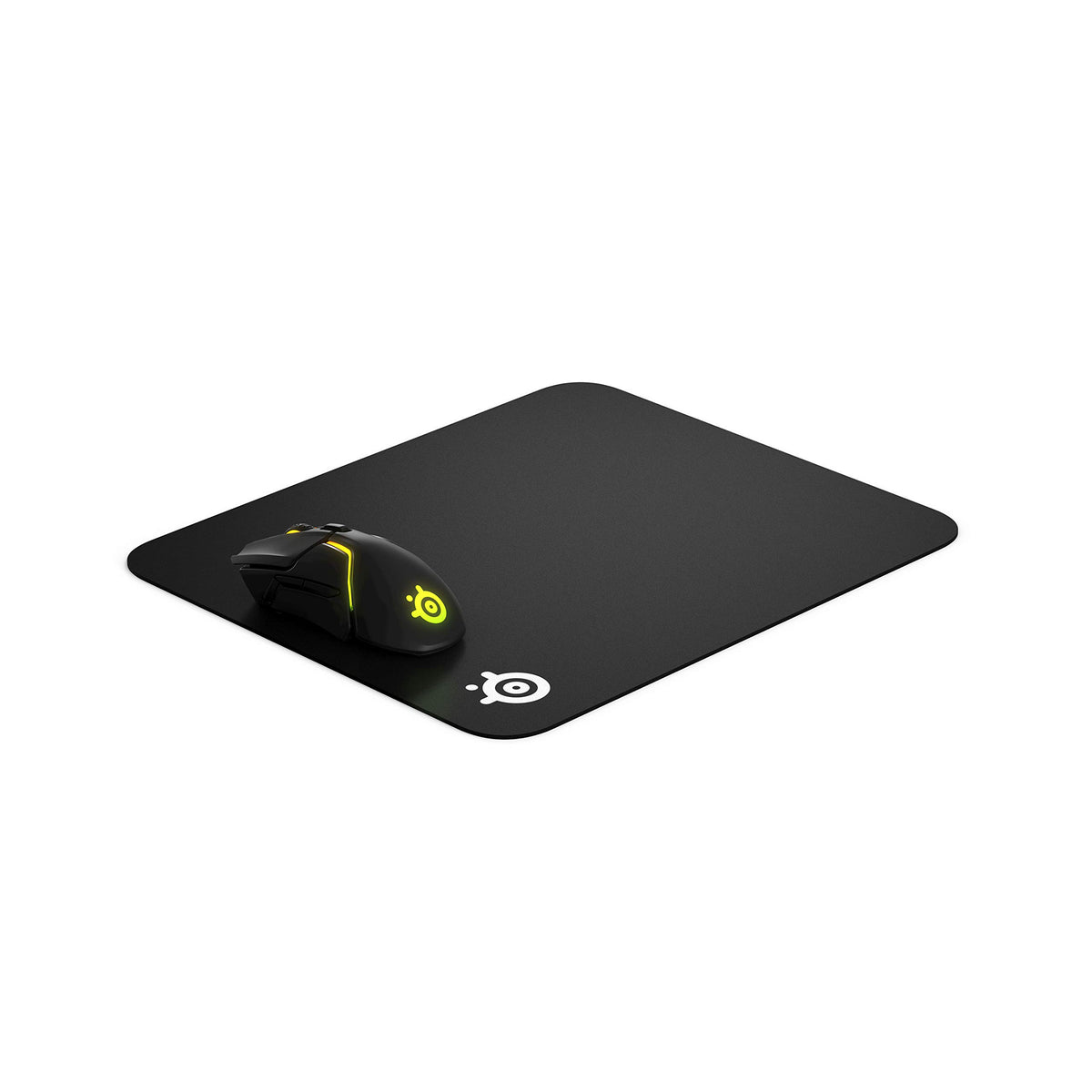 SteelSeries QcK Gaming Mouse Pad - Medium Thick Cloth - Peak Tracking and Stability - Black