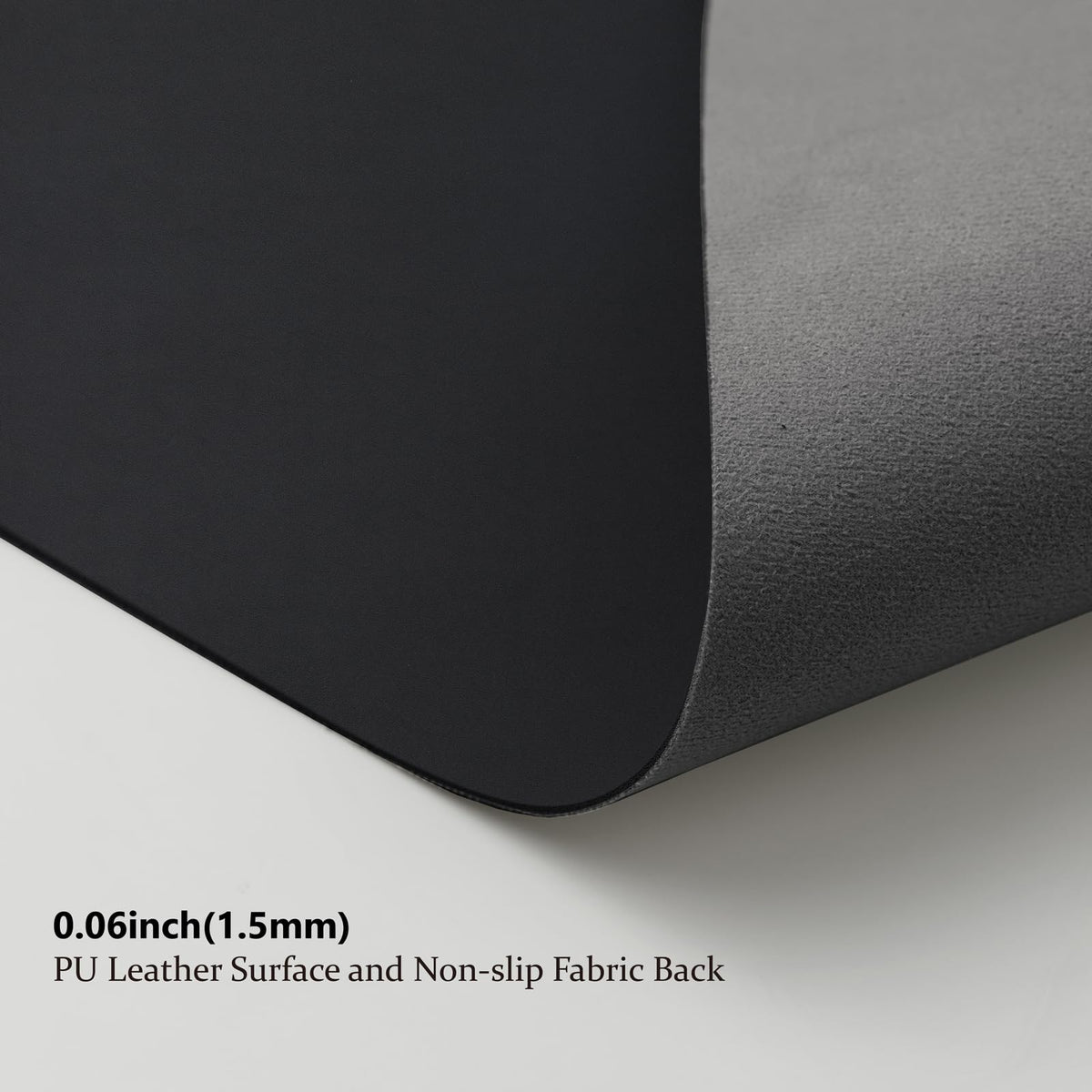Large Desk Mat - 47.2"x 17" Non-Slip PU Desk Pad for Office and Home - Ideal for Large Mouse Pad