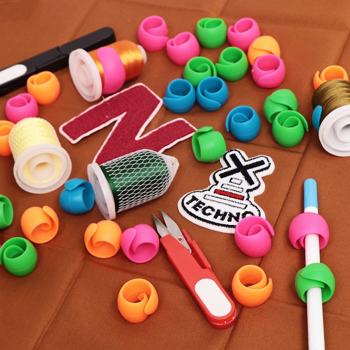 New Brothread 100pcs Thread Spool Huggers