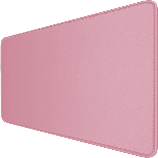 Large Mouse Pad with Stitched Edges, Durable Non-Slip Natural Rubber Base