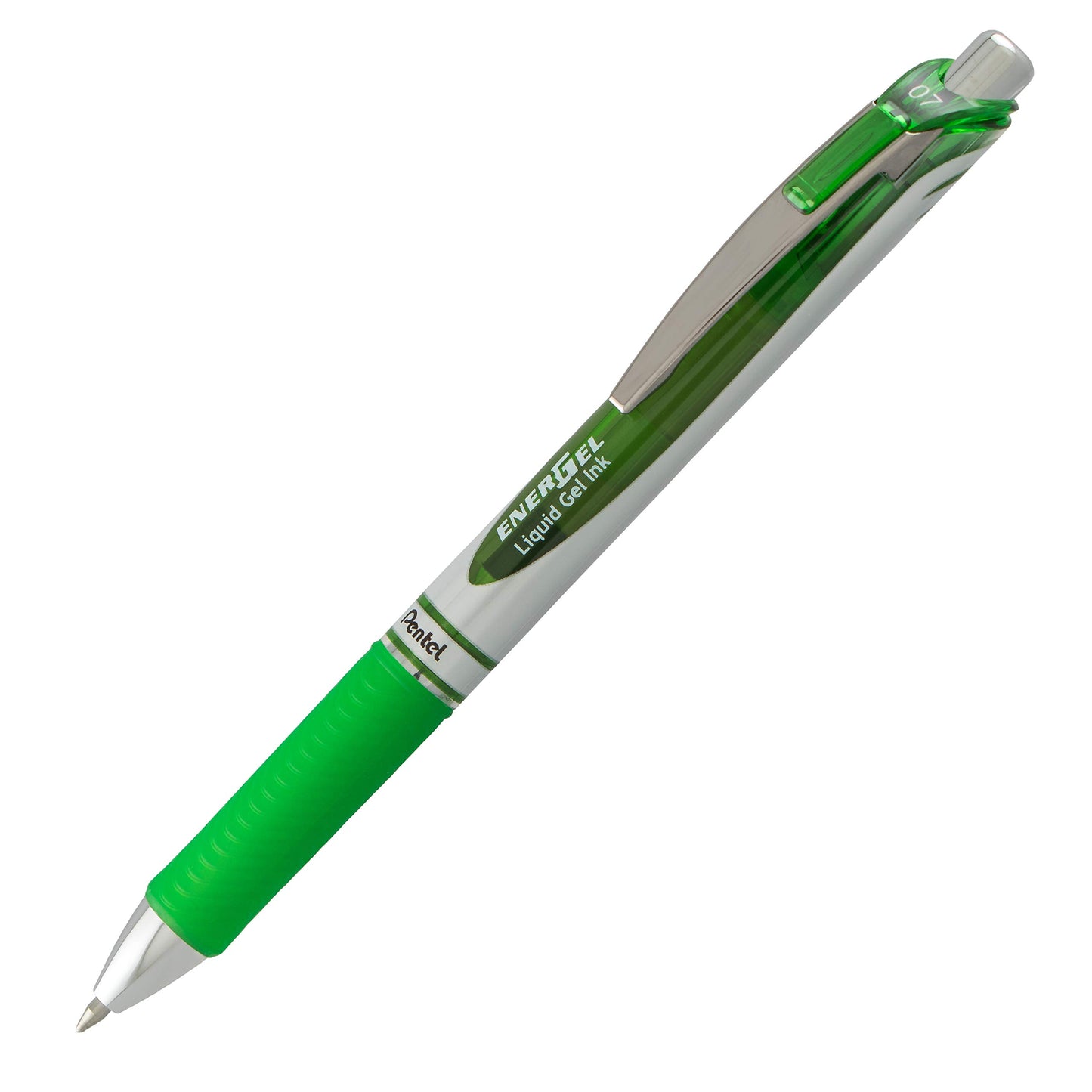 Pentel EnerGel RTX Retractable Liquid Gel Pen, (0.7mm) Metal Tip, Medium Line,Assorted Ink, 8-Pk