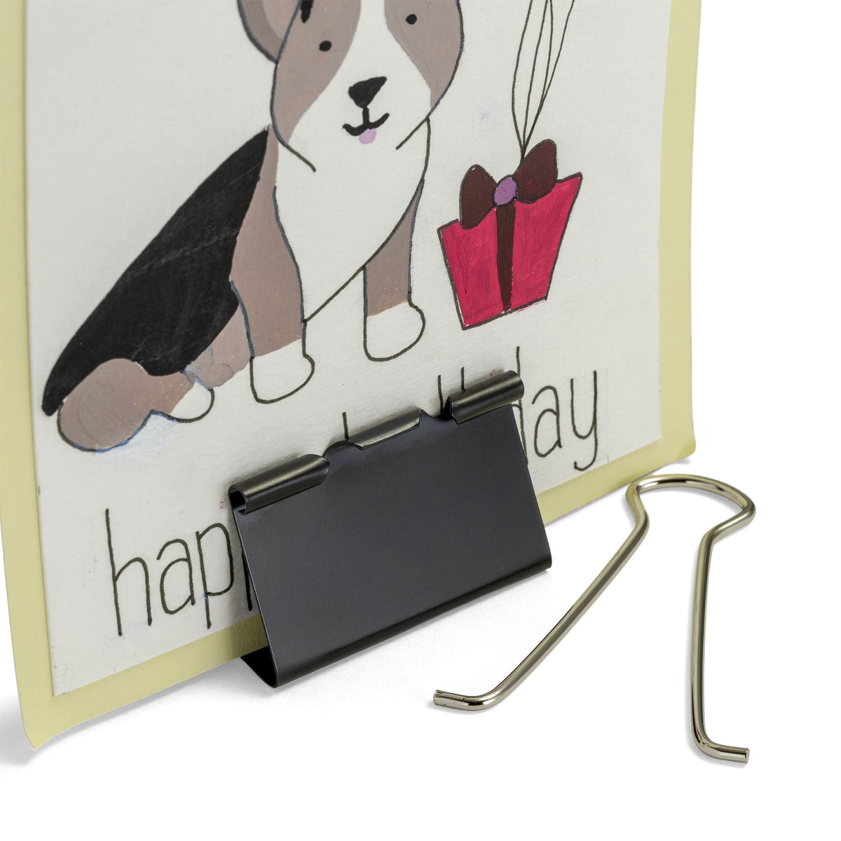 Officemate Large Binder Clips, 2 inch Wide, 1 inch Capacity, Box of 12 (99100)
