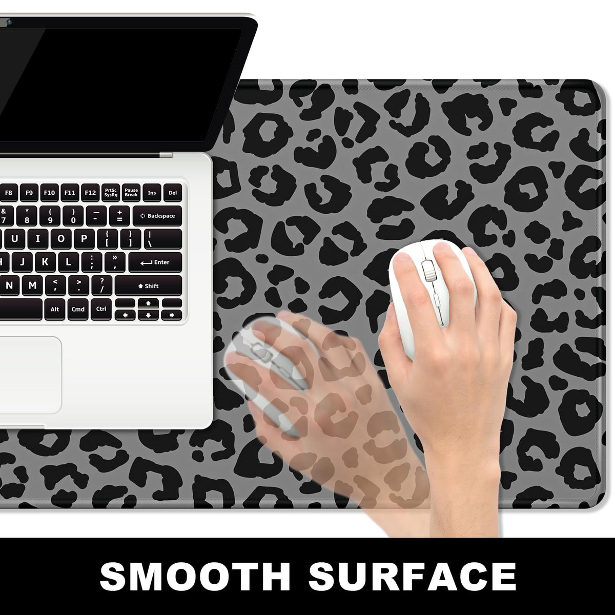 BOSOBO Large Mouse Pad & Desk Mat, XXL Extended Gaming & Office & Home Use, Huge Desktop Full Cover
