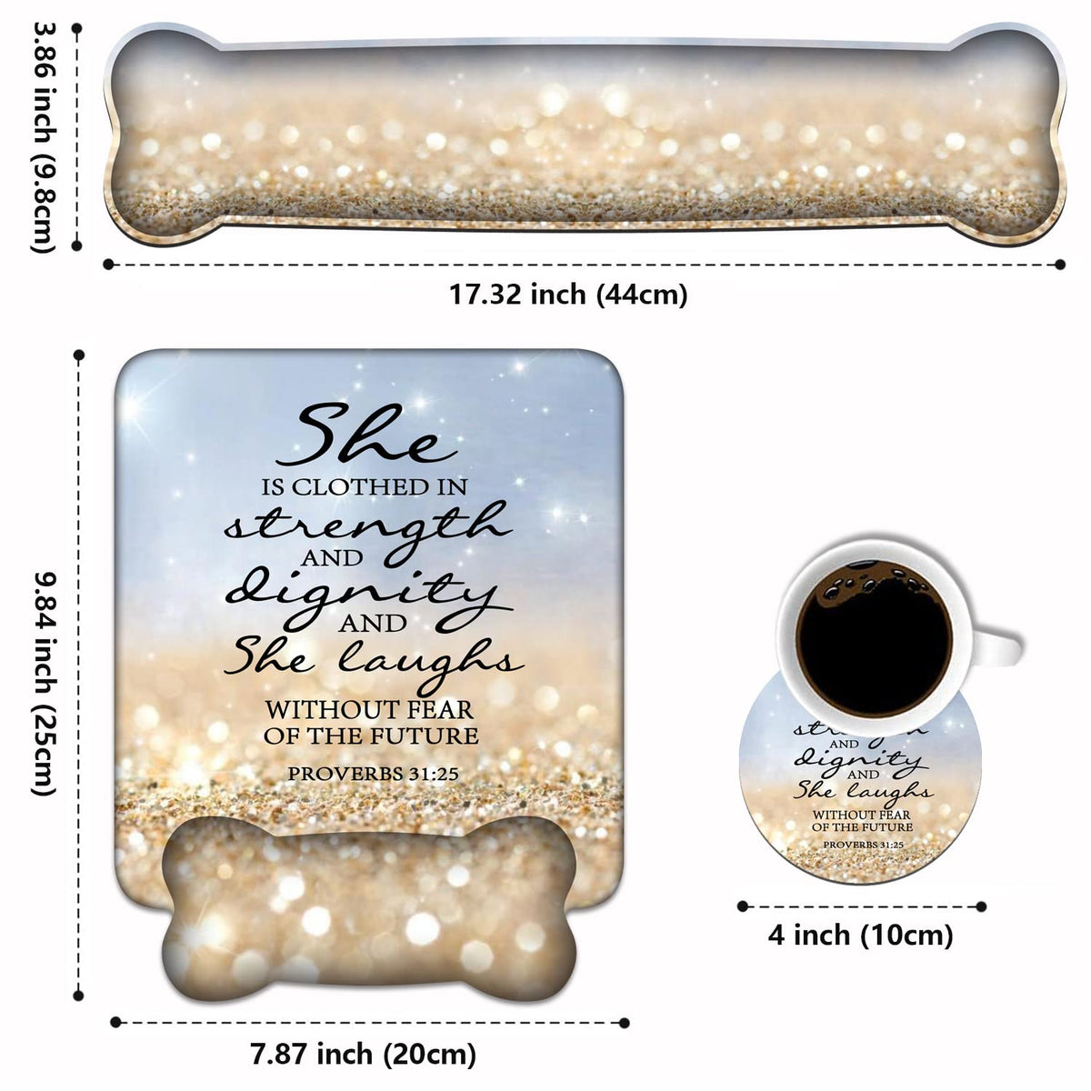 Wrist Rest Support Ergonomic Gel Mouse Pad & Memory Foam Keyboard Set, Non-Slip Rubber PU Base for