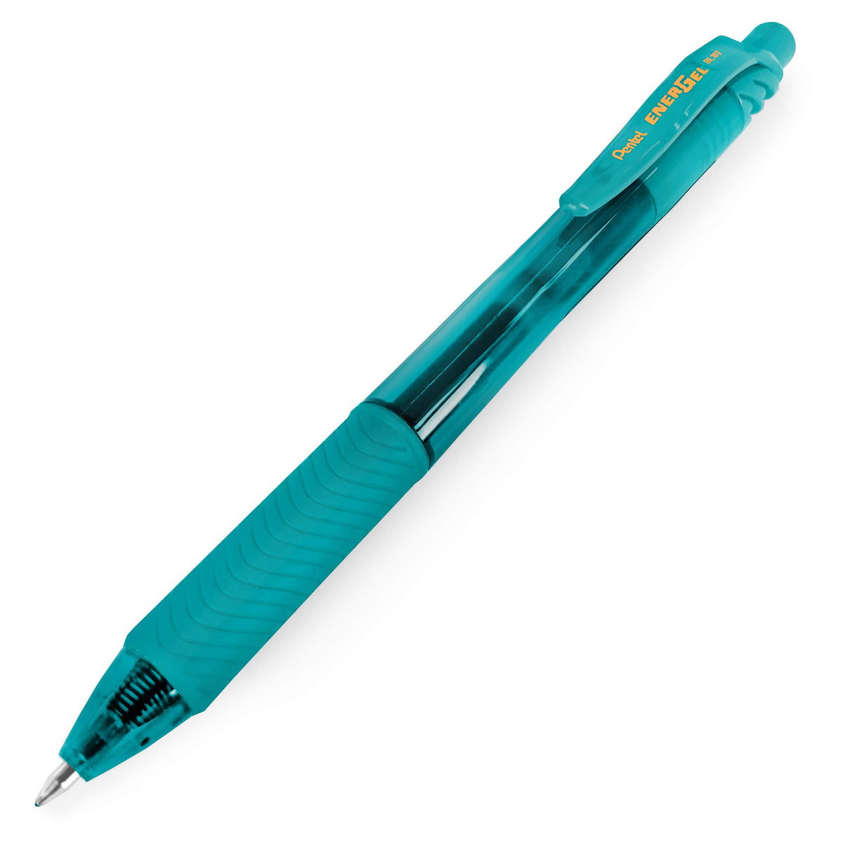 Pentel EnerGel X Retractable Gel Pen - Turquoise Ink - Pack of 12