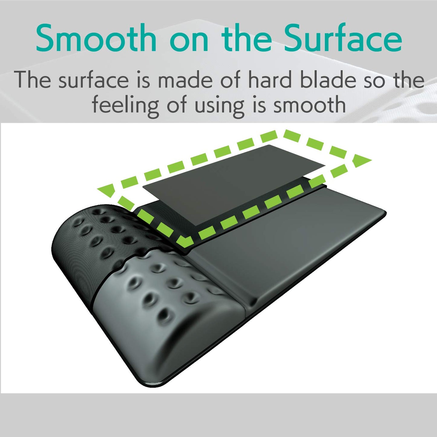 ELECOM Mouse Pad with Wrist Rest"Comfy" Smooth Control/Ergonomic Design/Reduce Wrist Fatigue/Memory