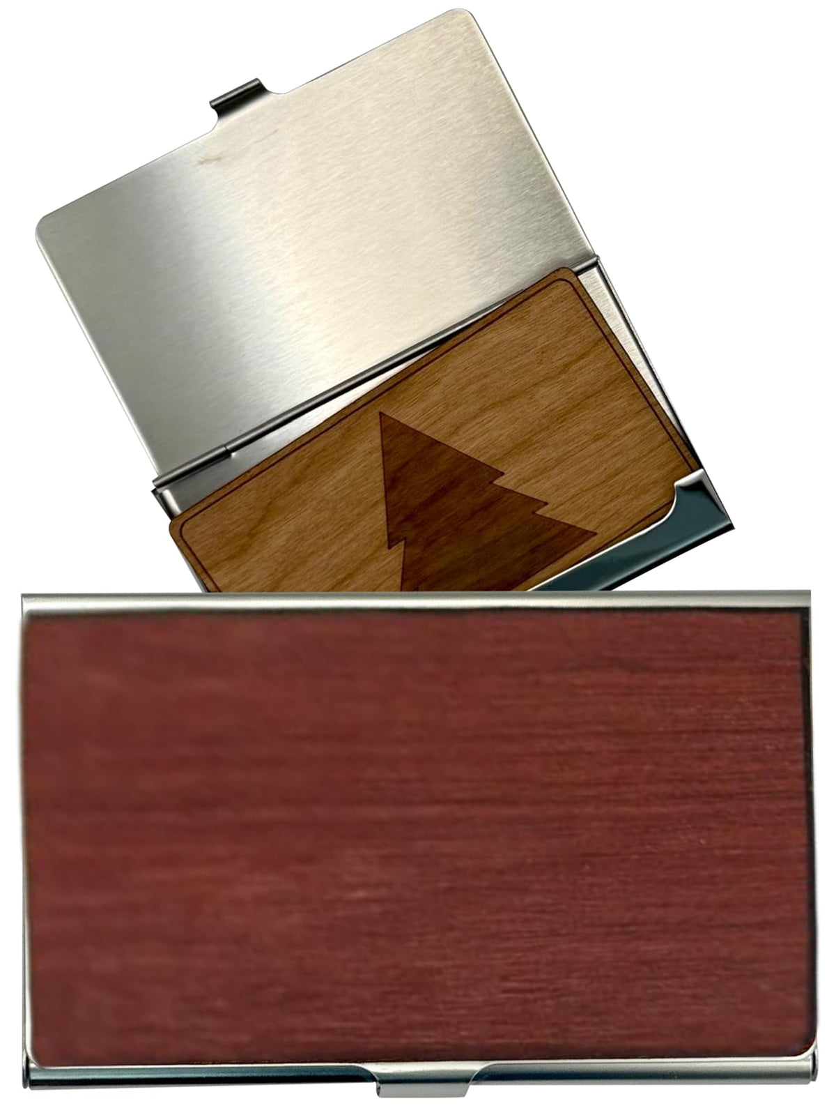 WUDN Handcrafted Business Card Holder Wallet For Men and Women | Holds Up to 20-25 B-Cards or 8-10