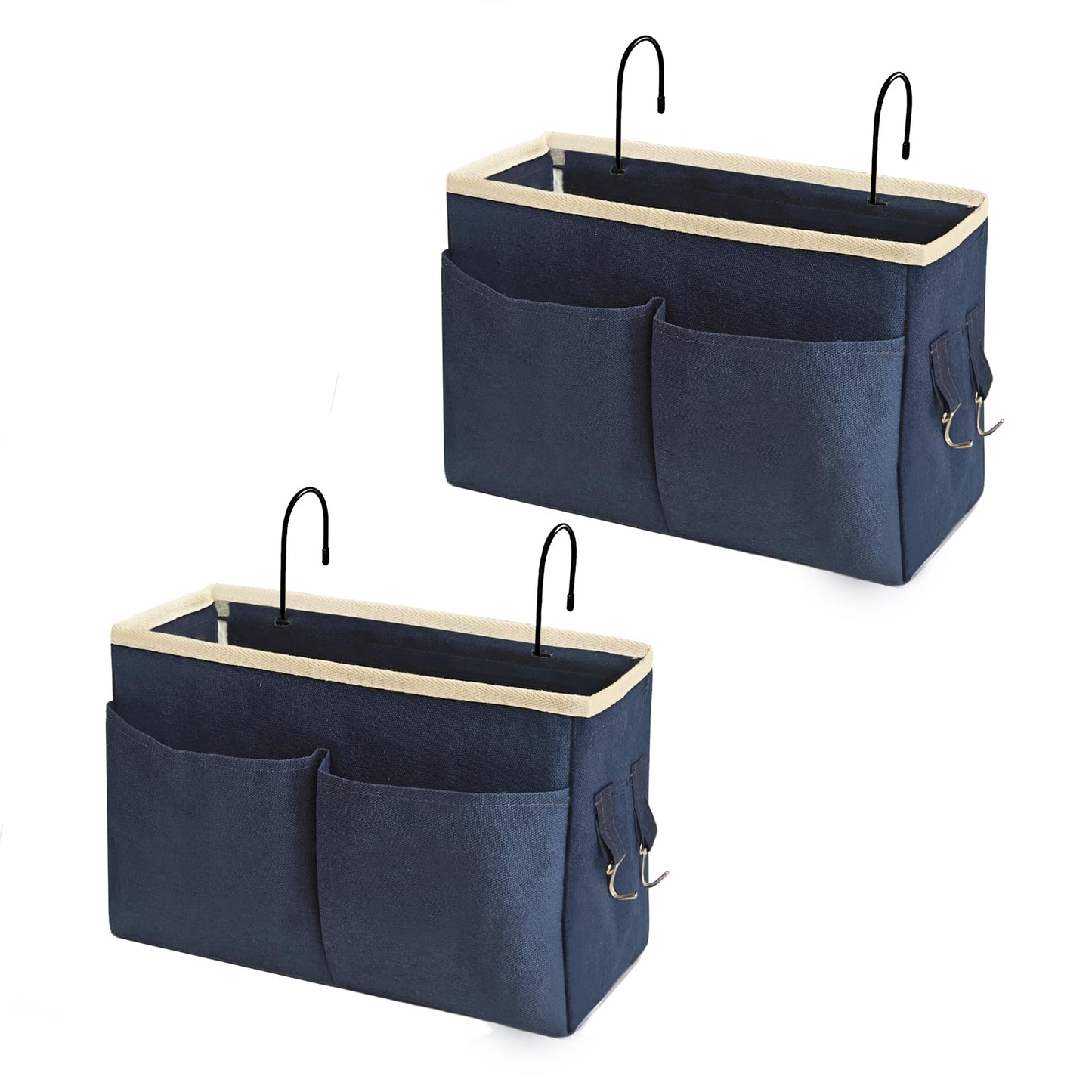 Someteth Bedside Caddy Bedside Hanging Storage Basket Multi-Function Organizer Caddy for Bunk and
