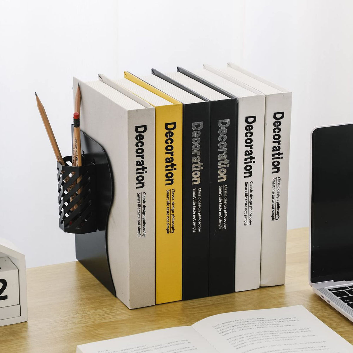 Simplesun Adjustable Book Ends for Heavy Books, Metal Expandable Bookends for Shelves, Book