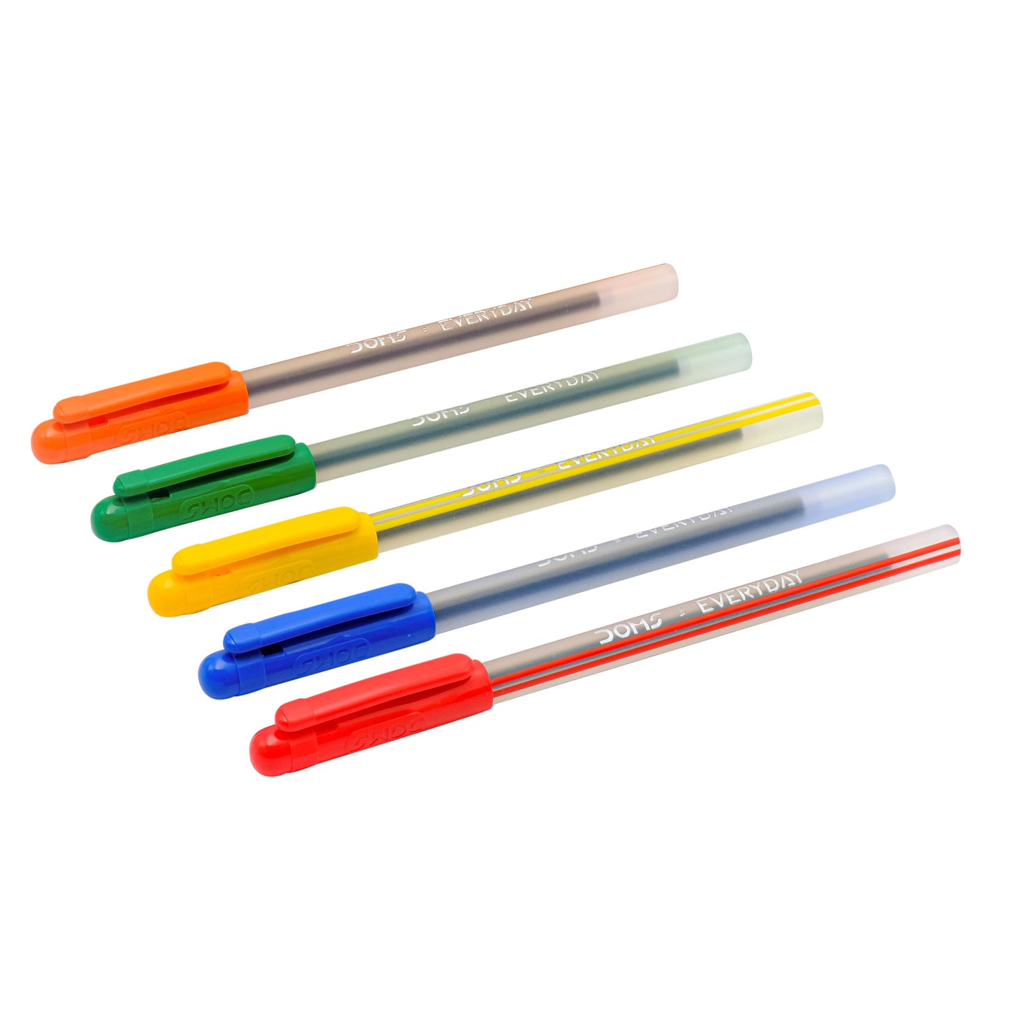 Doms Everyday GL Ball Point Pen Jar Pack | Tip Size 0.6 MM | Light Weight With Leak Poof |