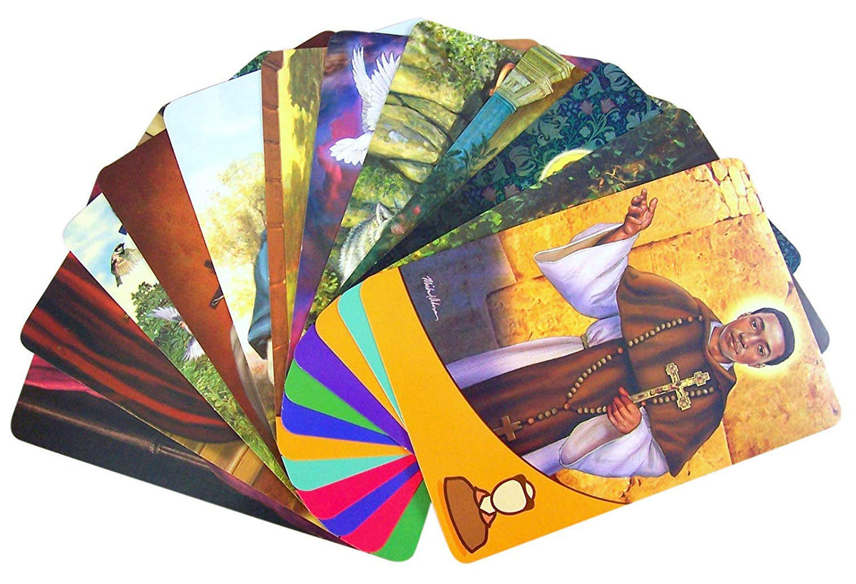 Catholic Kids Growing in Faith Patron Saints Flash Cards, Set of 100