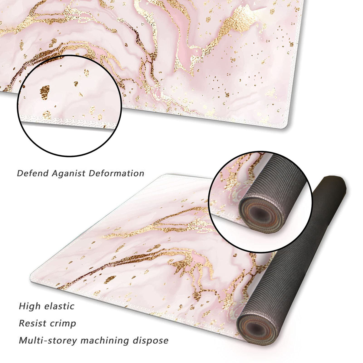Extended Gaming Mouse Pad XXL ArtSo Large Keyboard Mat Long Mousepad Desk Decor Writing Pad Non