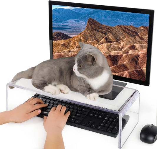 VAOLLO Anti-Cat keyboard cover, laptop keyboard covers cat proof, clear keyboard protector, PC Desk