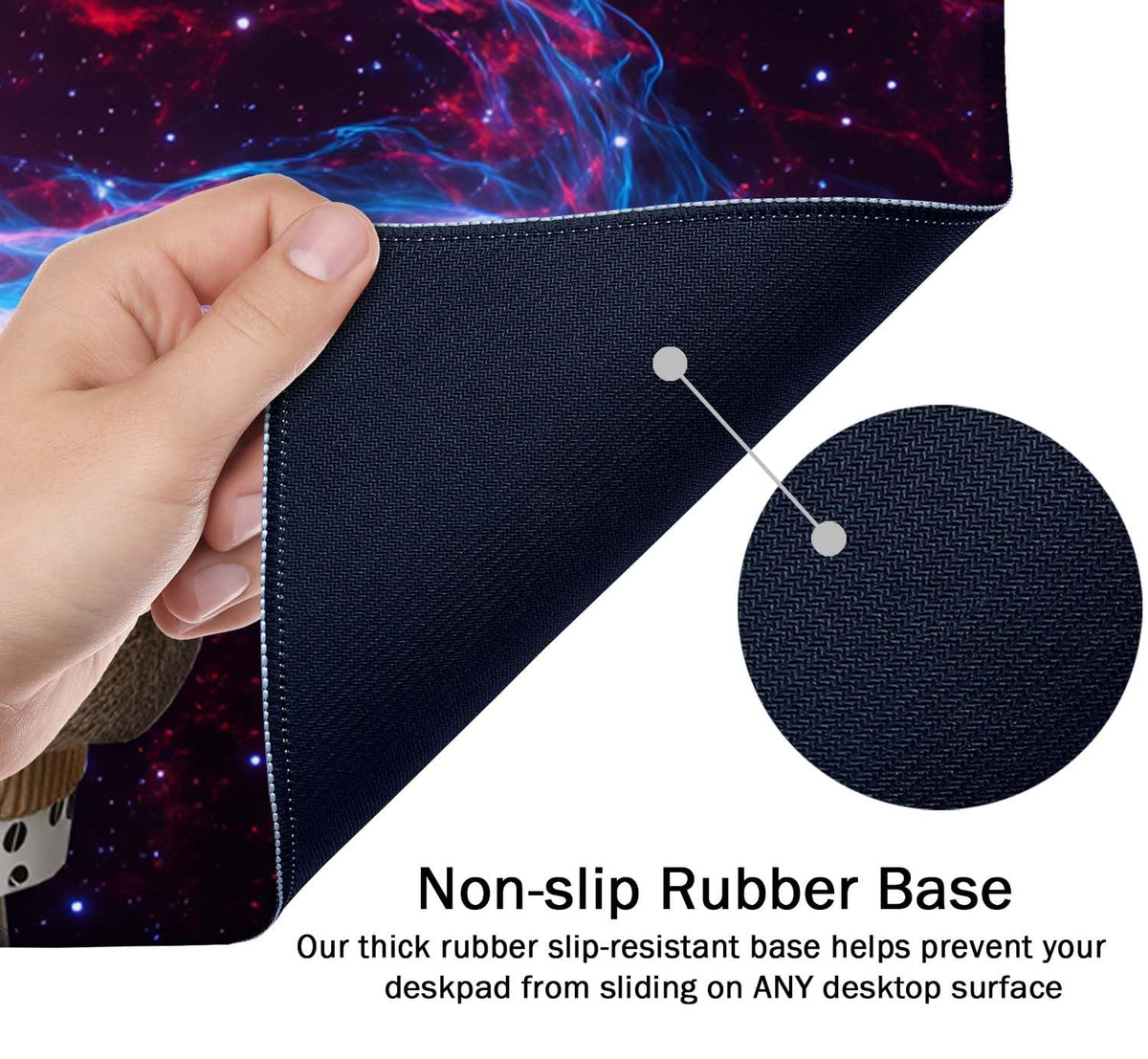SSOIU Extended Mouse Pad, XXL Gaming Mouse Pads, Large Big Mousepad Laptop Computer Keyboard Mat