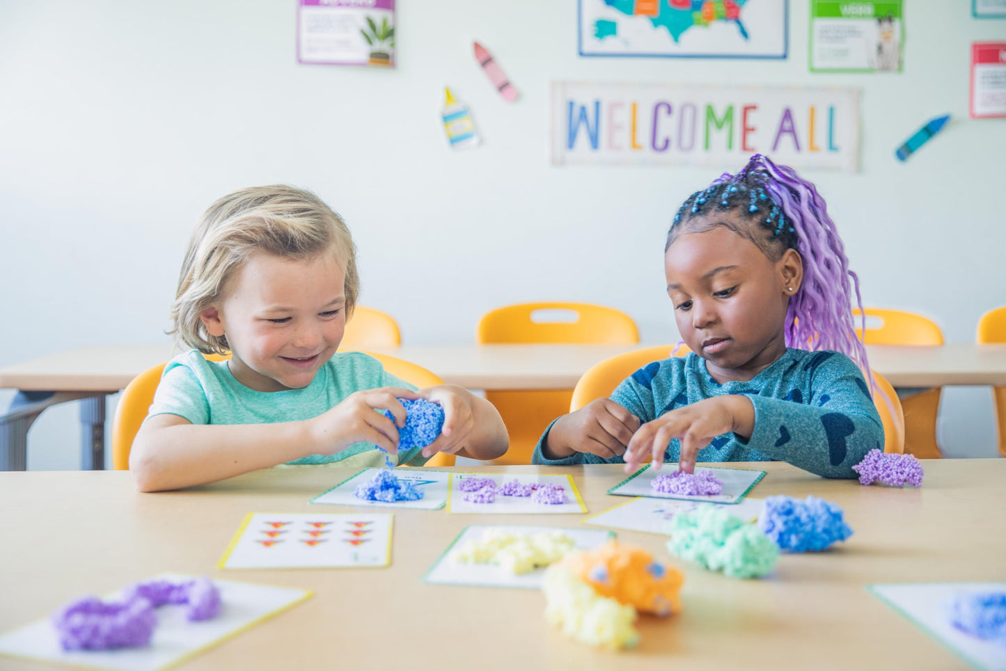 Educational Insights Playfoam Shape & Learn Numbers Set, Flash Card Set, Preschool Kindergarten